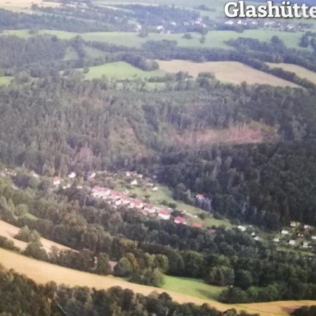 Schoene Ferienwohnung bei Dresden Glashutte  Exterior foto