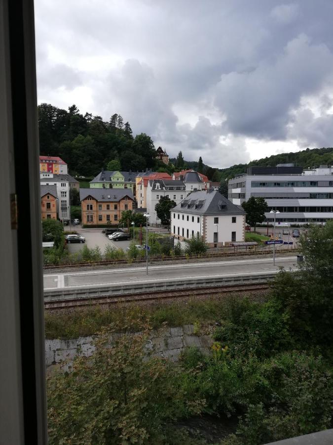 Schoene Ferienwohnung bei Dresden Glashutte  Exterior foto